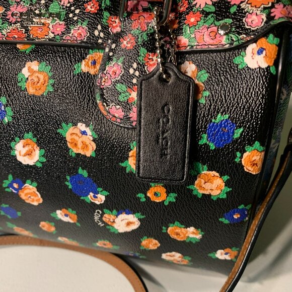 Coach Mini-Bennett Floral handbag - Picture 3 of 12